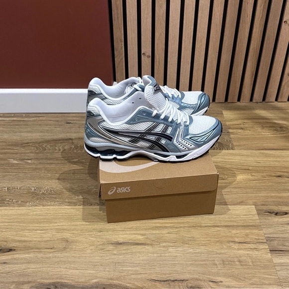 Asics Other - Asics Gel-Kayano 14 White and Gray Athletic Sneakers